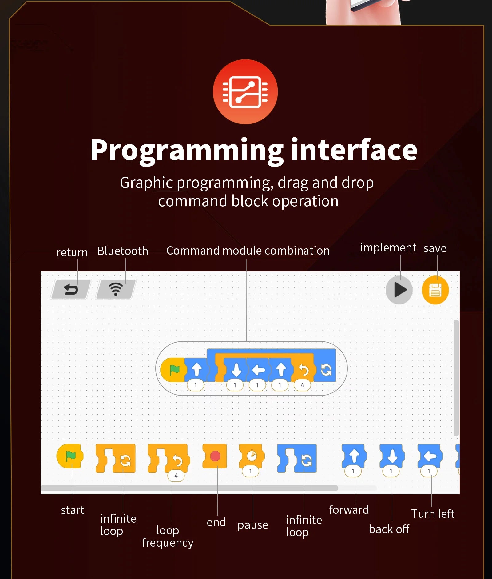 Robot Programable de Bloques de Construcción